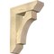 Ekena Millwork Westlake Slat Rough Sawn Bracket w/ Offset Brace, Douglas Fir, 8"W x 26"D x 34"H BKT0806X26X34WTL06RDF - alternate 1